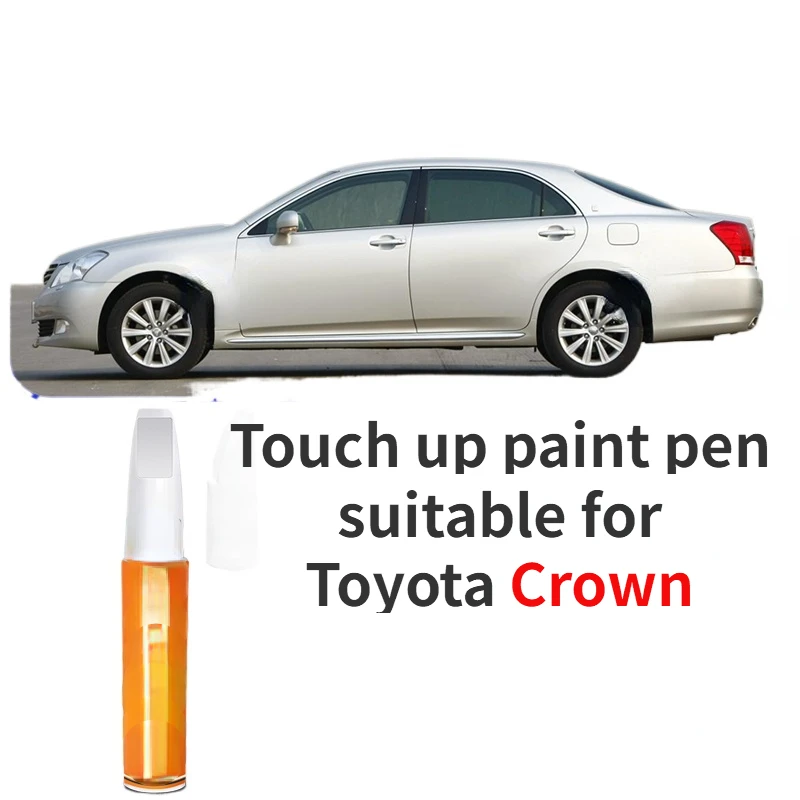 

Touch up paint pen suitable for Toyota Crown Jewel Pearl White Car Paint Repair Pen Black Red Silver Gray Car Paint Scratch