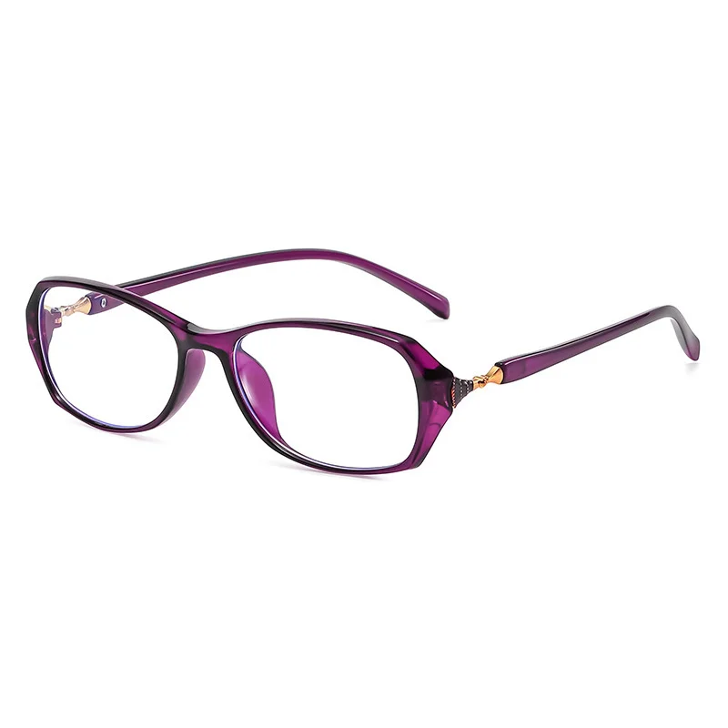 Anti-blue Light Reading Glasses Fox Glasses Women's Diamond Reading Glasses Magnifying Glass +1.0 +1.5 +2.0 +2.5 +3.0 +3.5