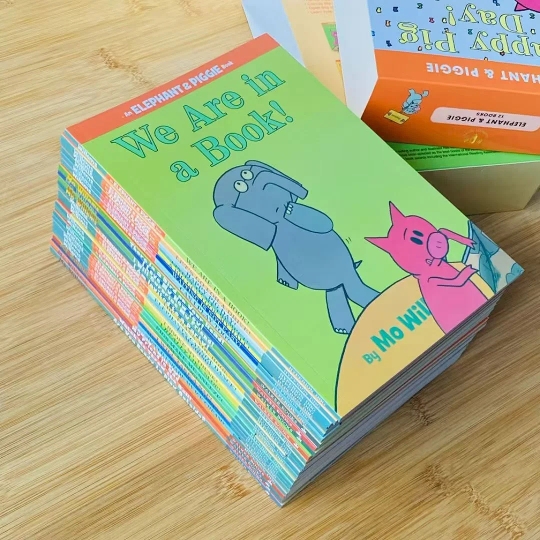 

25 Book/set Elephant and Piggie English Story Picture Books for Children Learn English Reading Books for 5-8Year-Old Kids