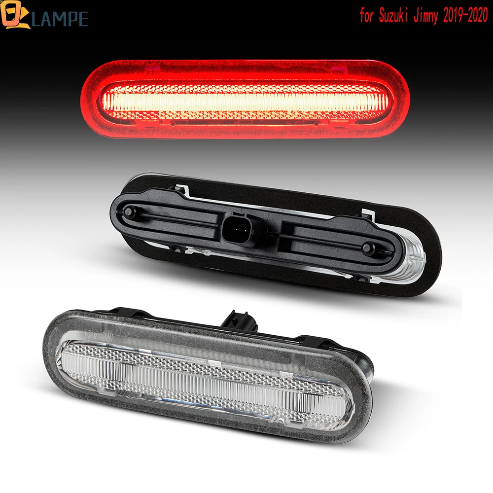 1 Set Car LED Brake Light Lamp for Suzuki Jimny JB64 JB74 2019-2020 Rear Tail Light Center High Level Third Light