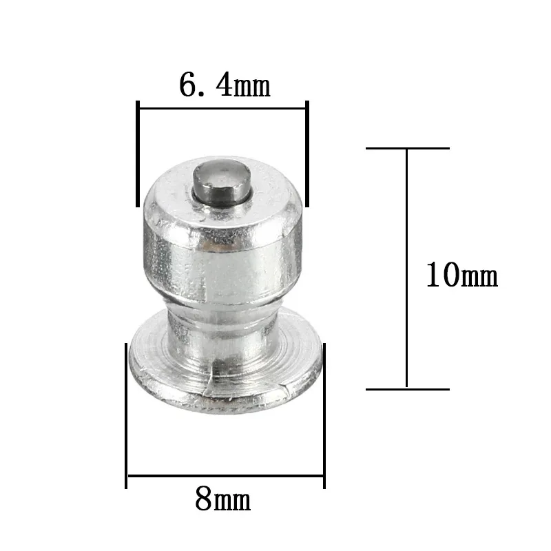 ATV 자동차 오토바이 타이어 스노우 스터드, 스노우 스파이크 휠, 겨울 휠 러그, 8*10mm, 100 개