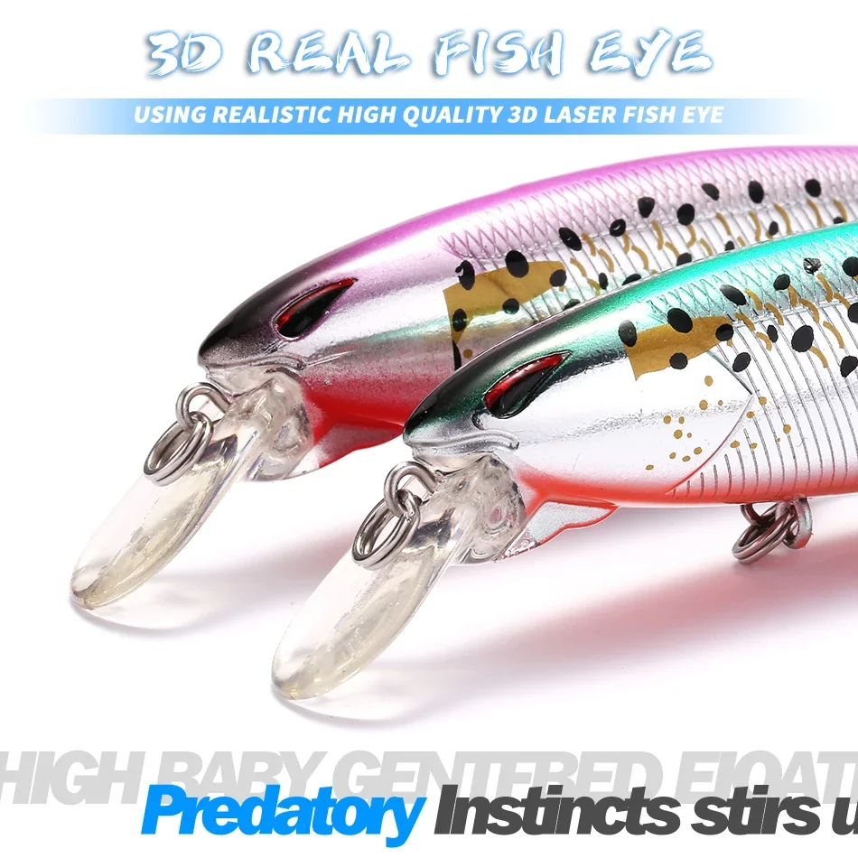 Wobbler Mookzz – Crankbait suspensión neutra para agua salada - imagen 5