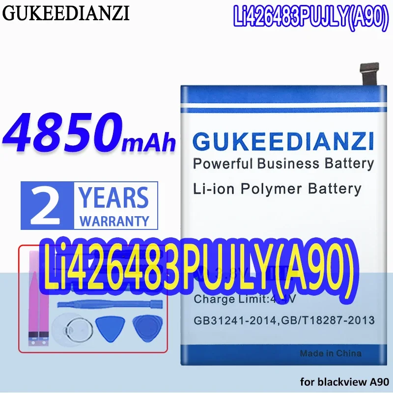 

Аккумулятор высокой емкости 4850 мАч для Blackview A90, Li 426483 PUJLY(A90), Аккумулятор для мобильного телефона