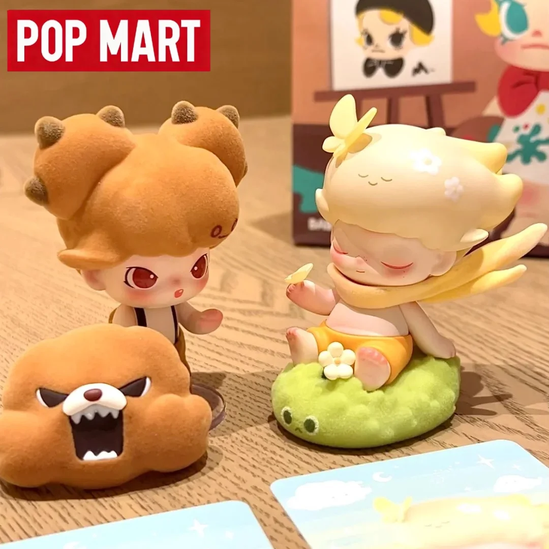 

Genuine POPMART DIMOO By Your Side Series Blind Box Cute DIMOO Model Figures Doll Trendy Ornament Toys Gift For New Year
