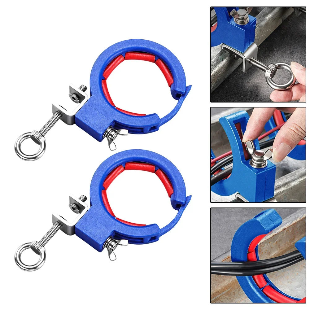 For Wire Guide Fixation Auxiliary Tool Cable Tray Pulley Roller Cable Laying Roller Bridge Pulley Adjustable Clamp Pulley