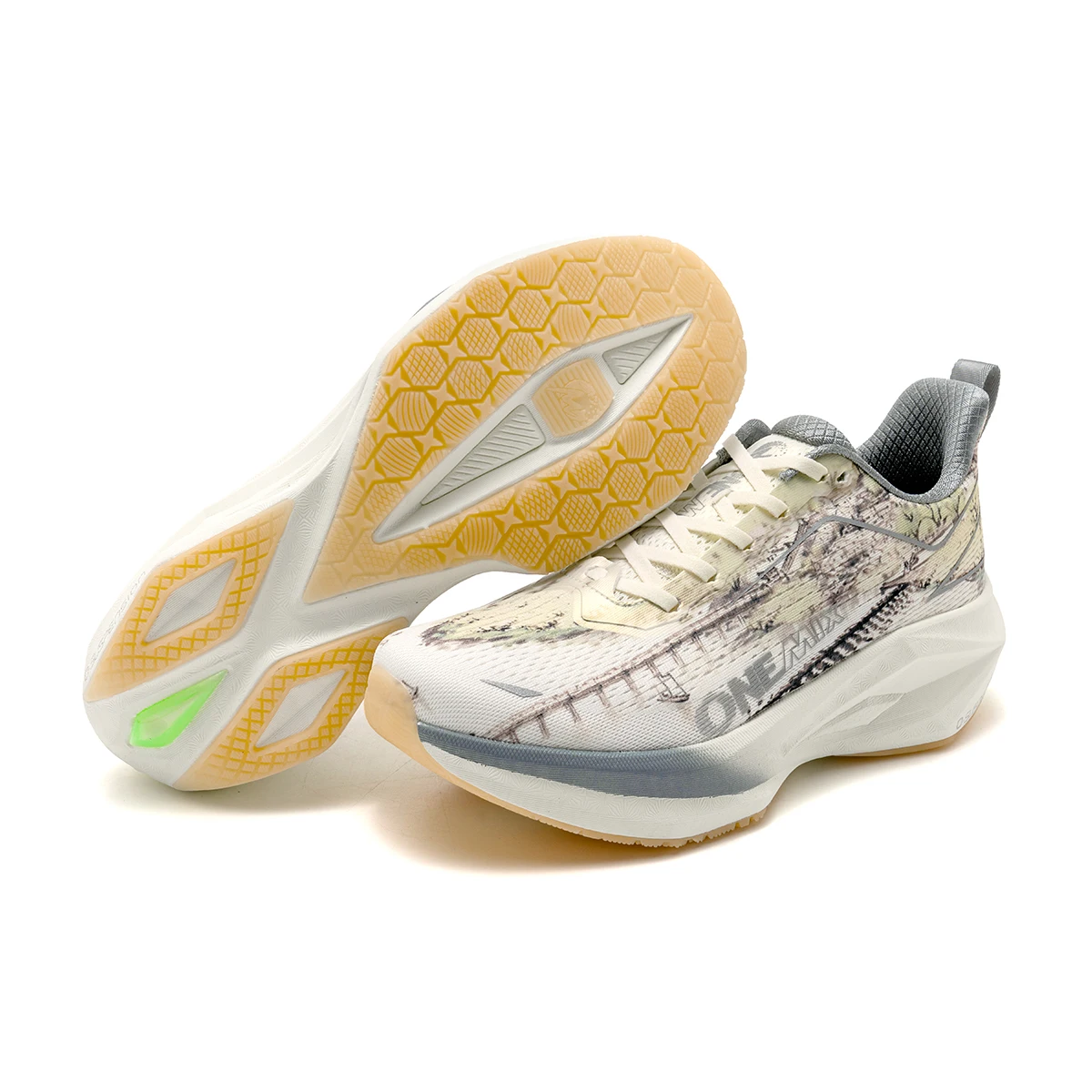ONEMIX Men's Running Shoes Super Lightweight Outdoor Athletic Training Jogging Sneakers Anti-Slip Wear-Resistant Walking