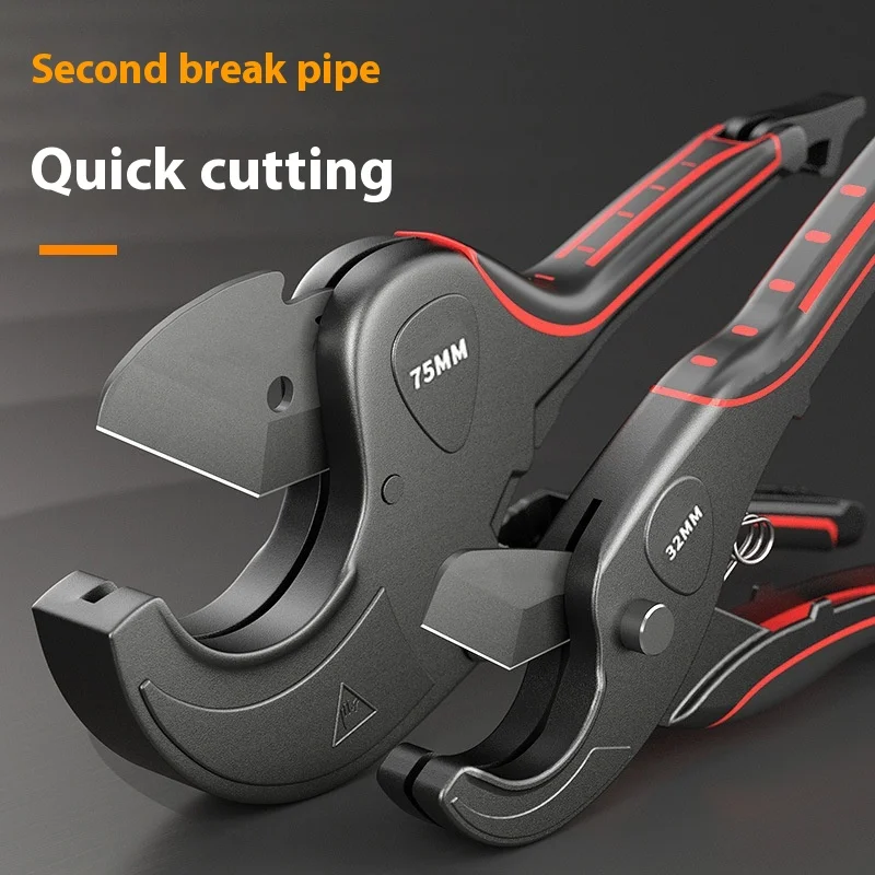 Wasser Rohr Schere Professionelle Hot Melt Rohr Schere PVC Scher Messer Rohr Cutter Rohr Cutter Selbst-Locking Ratsche Rohr Messer