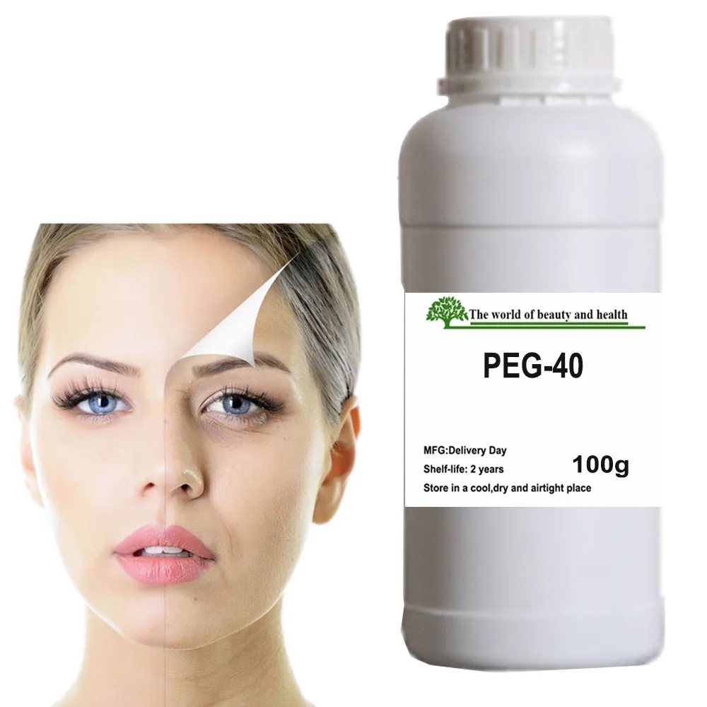 PEG-40 CO-40 Hydrogenated Castor Oil Polyoxyethylene Hydrogenation Solvent Raw Material