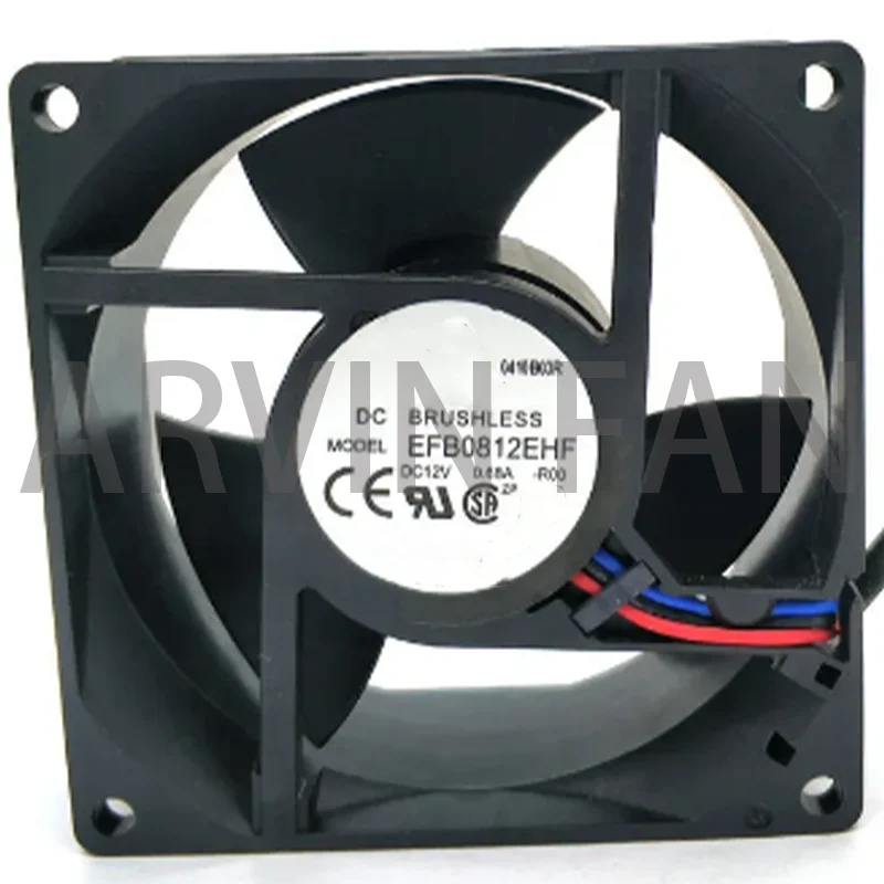 EFB0812EHF -F00 12V 0.68A 8CM 80mm 8032 Server Cooling Fan