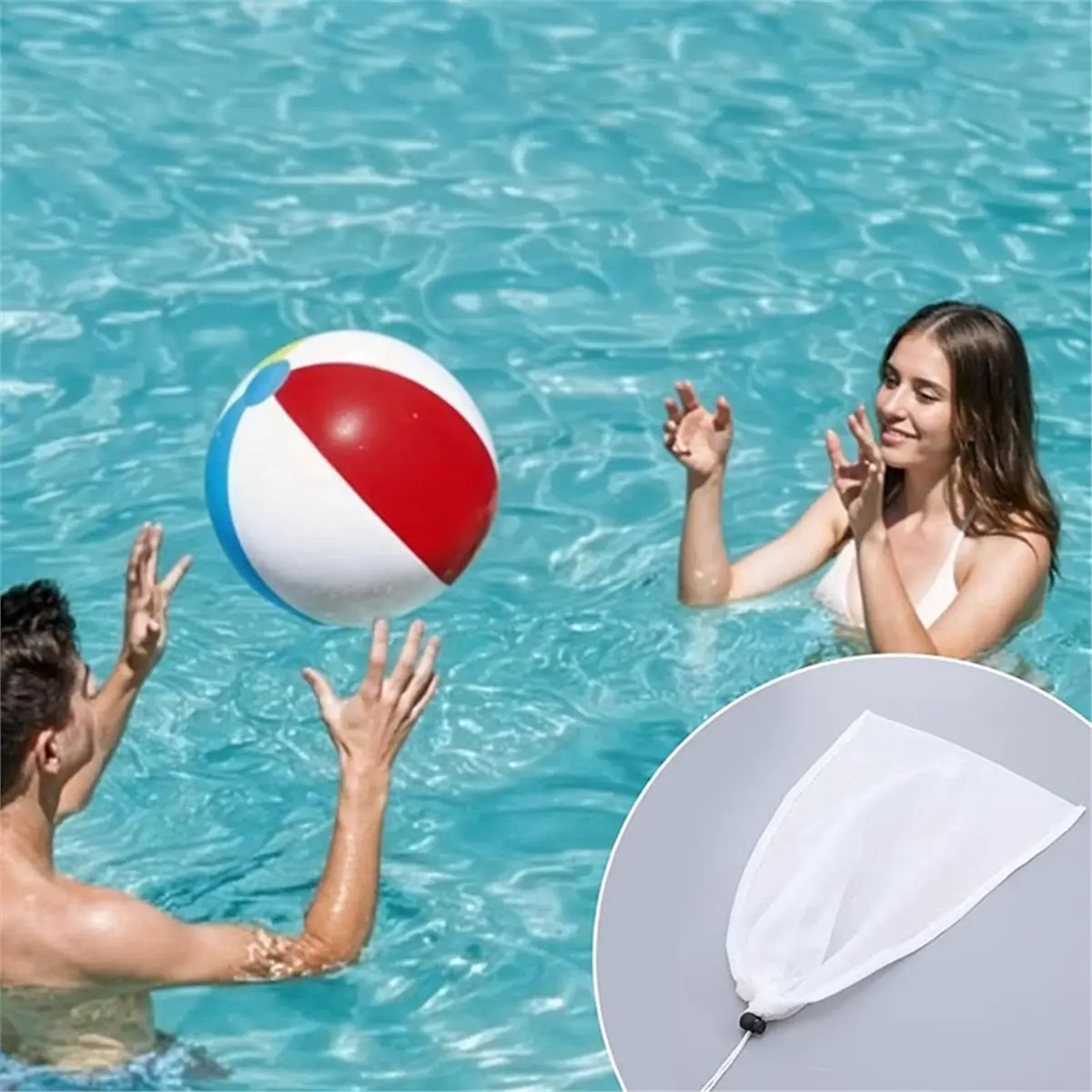 Happy New- Pool Vacuum Replacement Mesh Bag,Pool Vacuum Filter Bag,Suitable for Pools Aquariums Ponds Collecting Leaves and Debr view 5