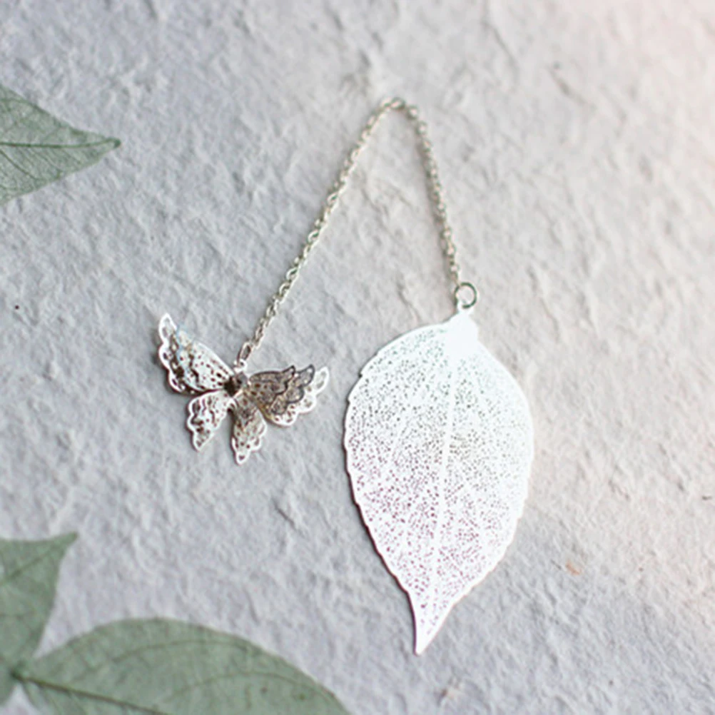 

metal bookmark book markers creative bookmarks s stationery gift leaf bookmarks