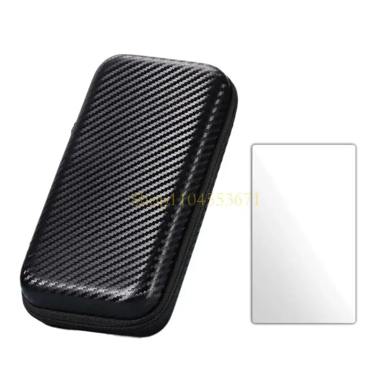 واقيات شاشة من الزجاج المقسى الأكثر مبيعًا لوحدات تحكم الألعاب Trimui مع حقيبة تخزين مقاومة للخدش