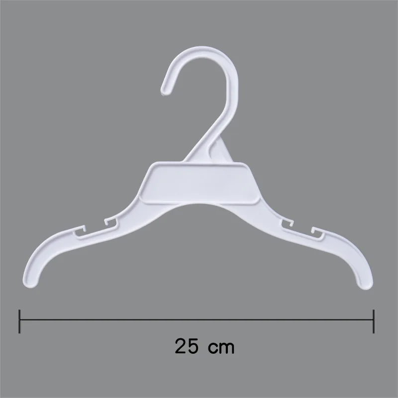 10 PCS/LOT Small Extendable Plastic Hanger for Trousers and Clothes Children\'s Pant Hanger