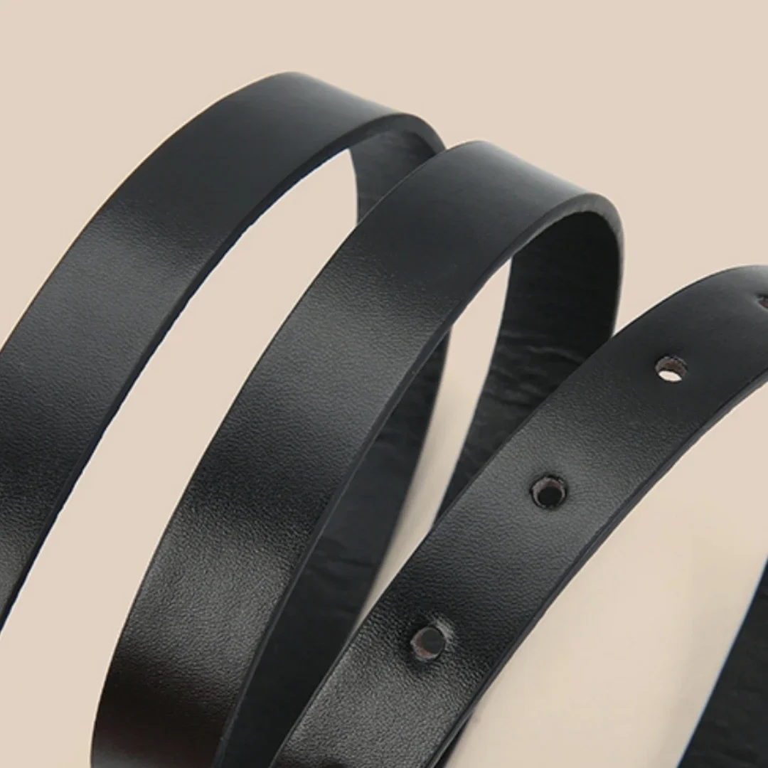 3 unids/set de cinturón para mujer, cinturón fino con hebilla a la moda, cinturón suave de lujo para mujer con pantalones Cargo, pantalones vaqueros, cinturón a prueba de viento, cinturón de cuero PU