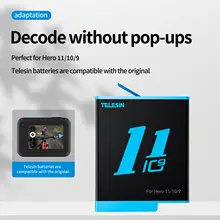 1750mAh Battery for GoPro Hero #4