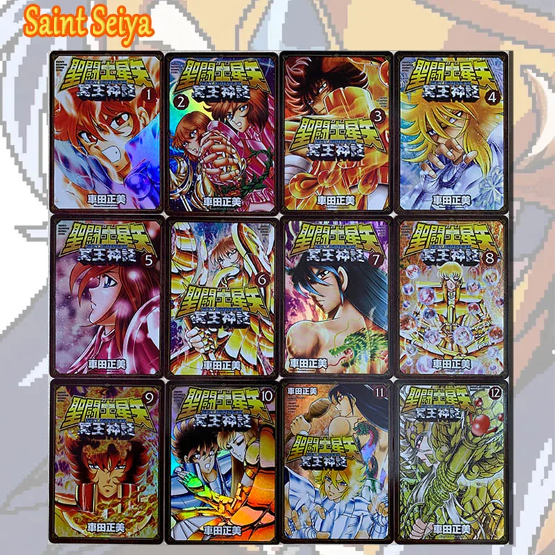 Saint Seiya Mythology of Hades Aldebaran DIY homemade flashcards Cover painting series boy Toy collection Birthday gifts