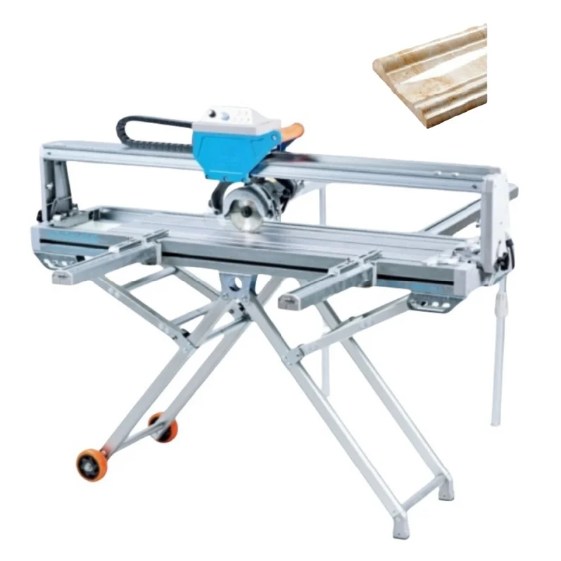 Degrees Portable Automatic Electric Wet Saw Stone Machinery for Water Tile Cutter Stone Marble Ceramic Tile Granite Cutting