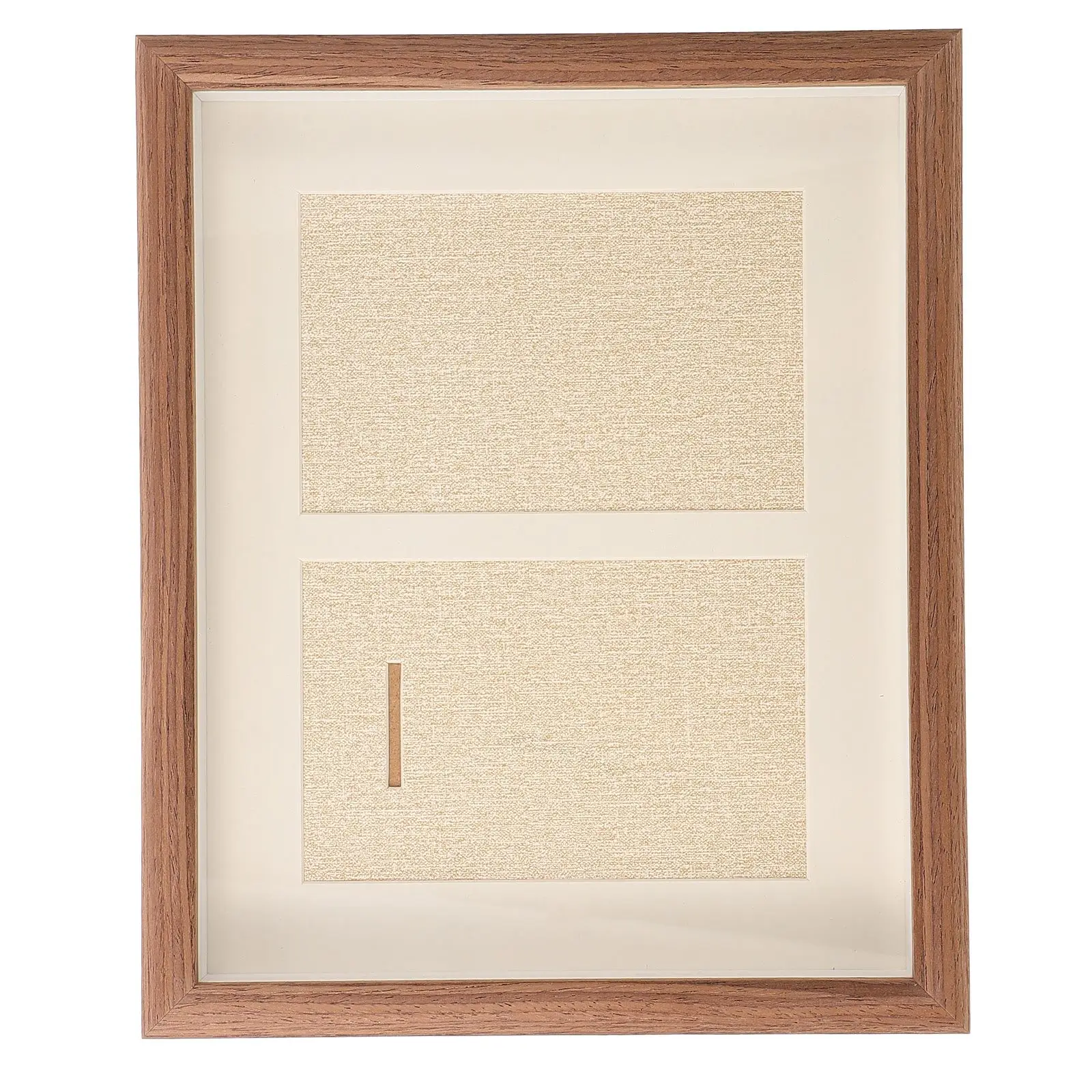 Medal Photo Wood Compact Decorative Display Frame Shadow Box for Desktop Home Award Display