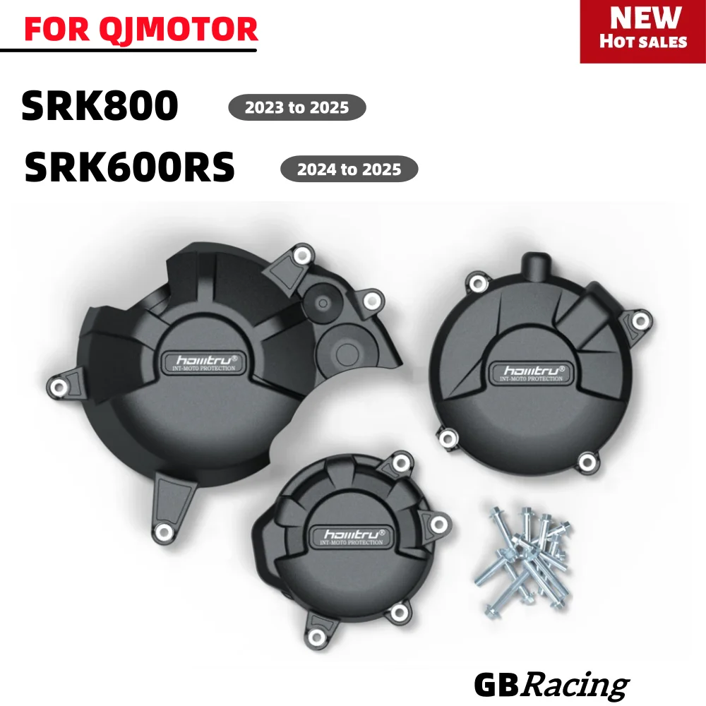 

GB Racing AC Motor Cover for SRK800 2023-2025 SRK600RS 2024-2025 QJMOTOR - Motorcycle Protective Body And Frame Accessory