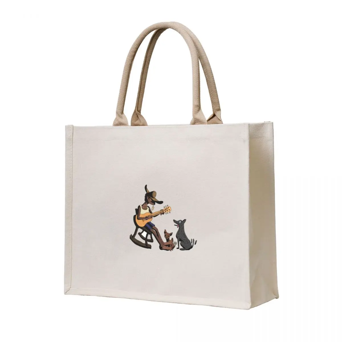 

Músico Tote Bag free delivery bags supermarket folding bag Women bags large size bags