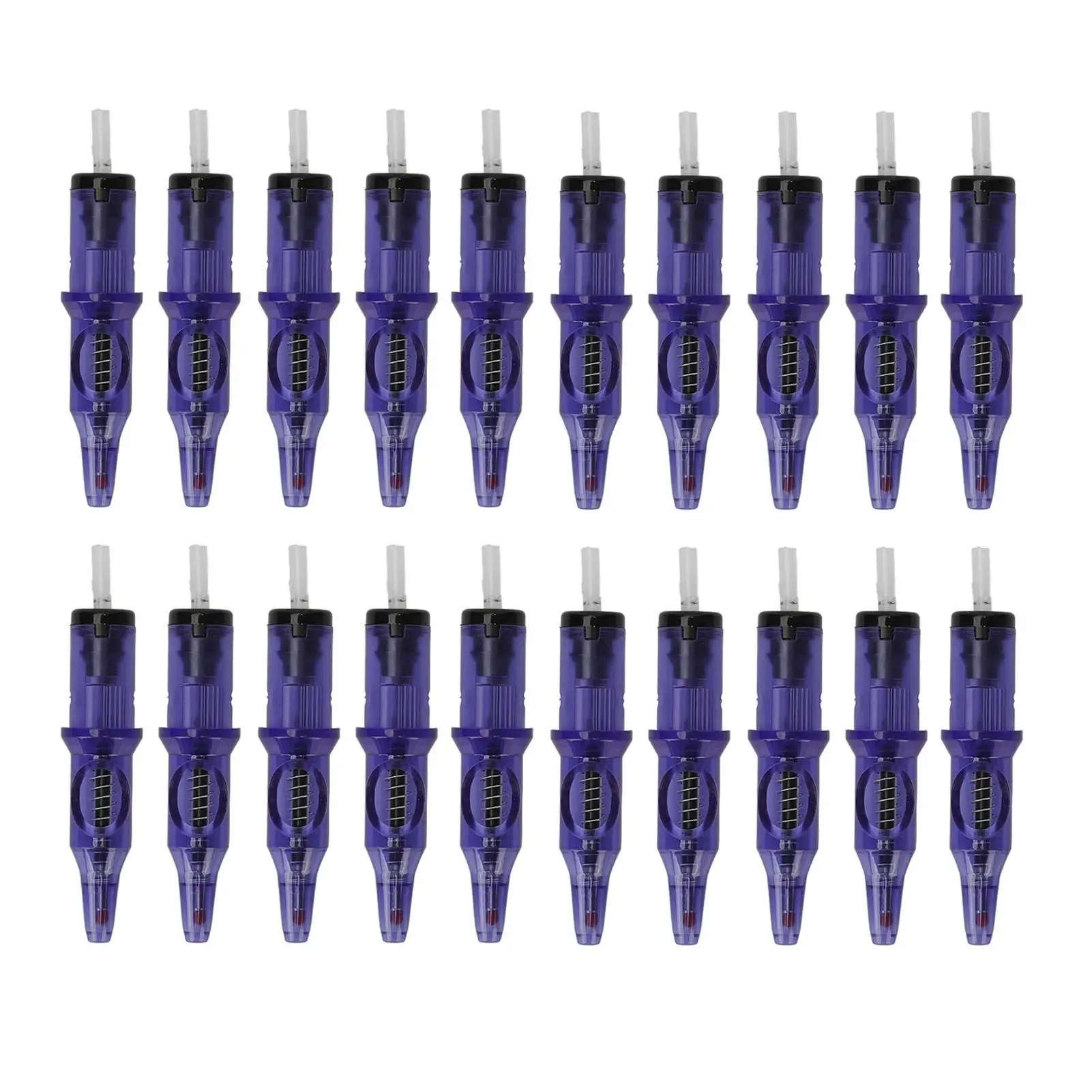 

20pcs 5ml Tattoo Ballpoint Pen Cartridges for practice Microblading - Liner Shader Ink Pen Accessories