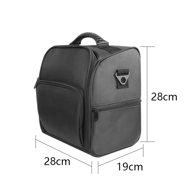 전문 여성용 메이크업 가방 세트 - 방수 PVC 화장품 보관 키트 미용 도구 정리 케이스