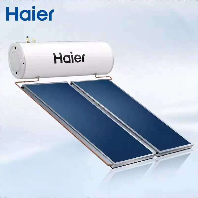 

Haier хорошее качество солнечное тепловая энергия низкое давление 300л нержавеющая плоская пластинчатая панель солнечный водонагреватель
