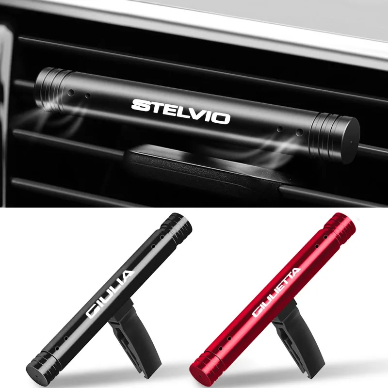 Car Air Outlet Perfume Car Special Air Freshener Aromatherapy For Alfa Romeo Sportiva Giulia Giulietta 159 156 MITO Stelvio 147