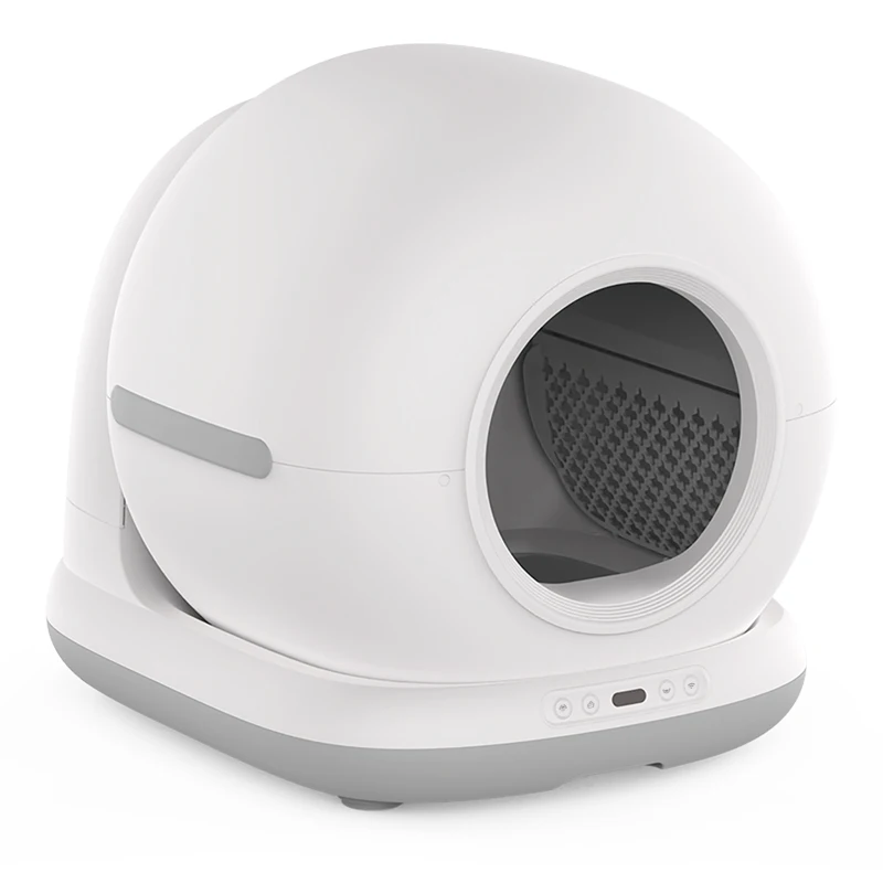 OEM Self Cleaning Cat Litter Box with App Control PP Material Replacement Odor Eliminator Odor Removal Automatic Cat Litter Box