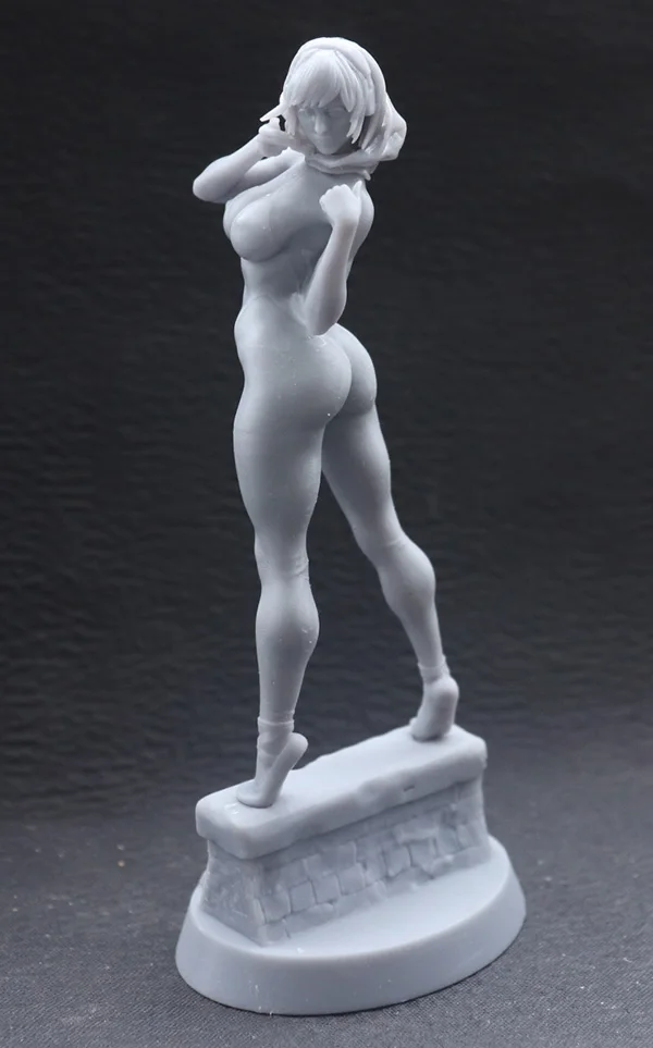 1/24 75mm 1/18 100mm Resin Model Spider Girl Figurine Unpainted No Color RW-1053