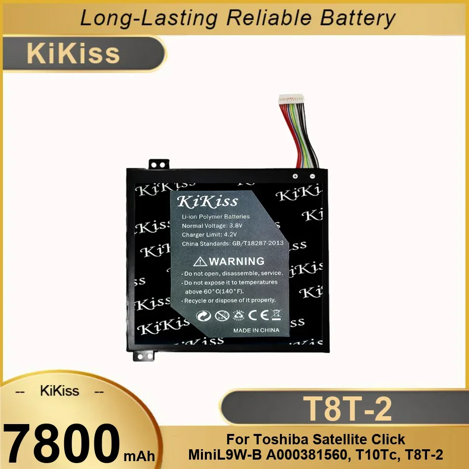 

Mobile Phone Battery 7800mAh For Toshiba Satellite Click Mini L9W-B A000381560, T10TC, T8T-2 3.75V 20WH