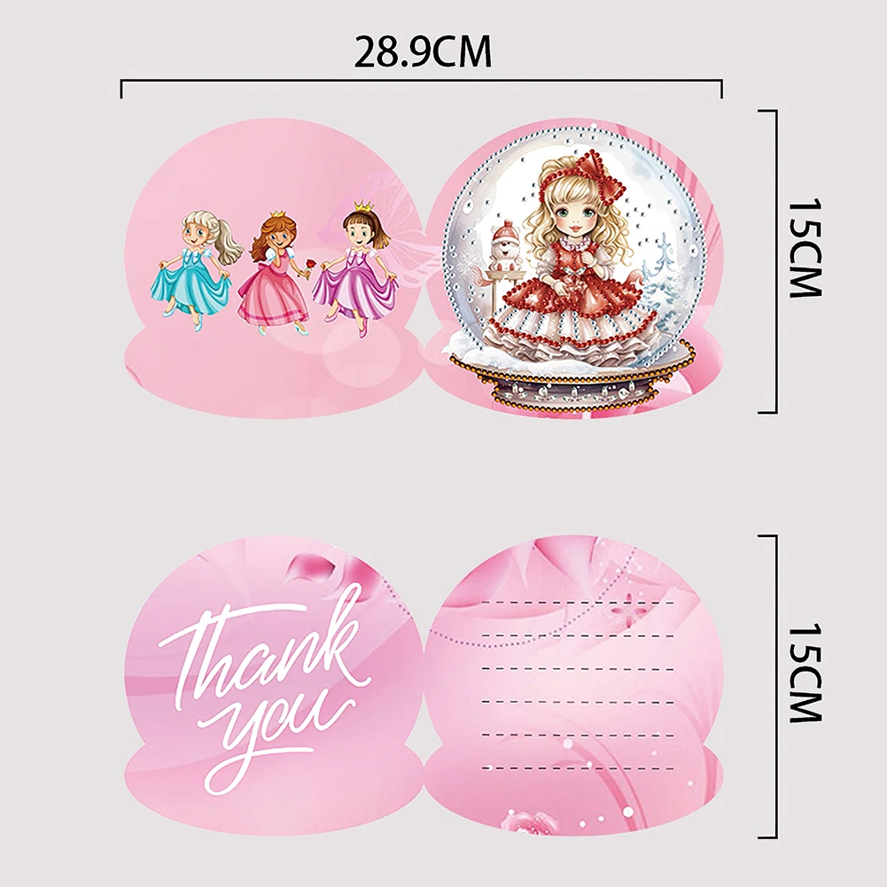 شكل خاص الماس اليدوية بطاقة شجرة عيد الميلاد 5/6/8/10/12 قطعة بطاقة الرسم الماس عيد الميلاد المخلوق عيد الميلاد كوخ عيد الميلاد جو #5