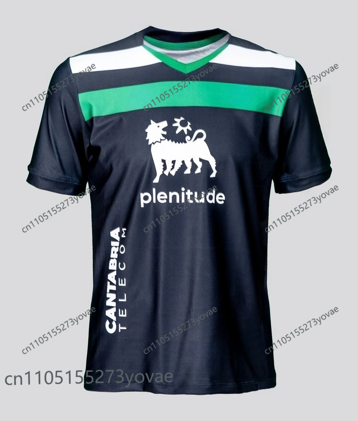 قمصان جديدة، زي فريق Racing de Santander، قمصان مطبوعة ثلاثية الأبعاد، قمصان رياضية للجنسين، قمصان أطفال