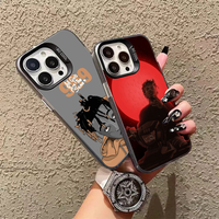 Juice Wrld Phone Case For IPhone 16 15 14 13 12 11 Mini Pro MAX Gray Silver Drop Matte Shockproof Back Cover