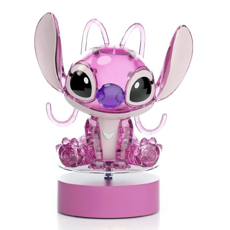 Figurine de dessin animé Disney Stitch Angel, modèle mignon Kawaii, jouets éducatifs pour enfants, décoration de Table, ornements, cadeaux de vacances