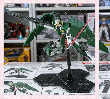 

Сборная модель Gundam BANDAI MG 1/100 GN-002 00 Dynames Gundam для взрослых, оригинальный продукт