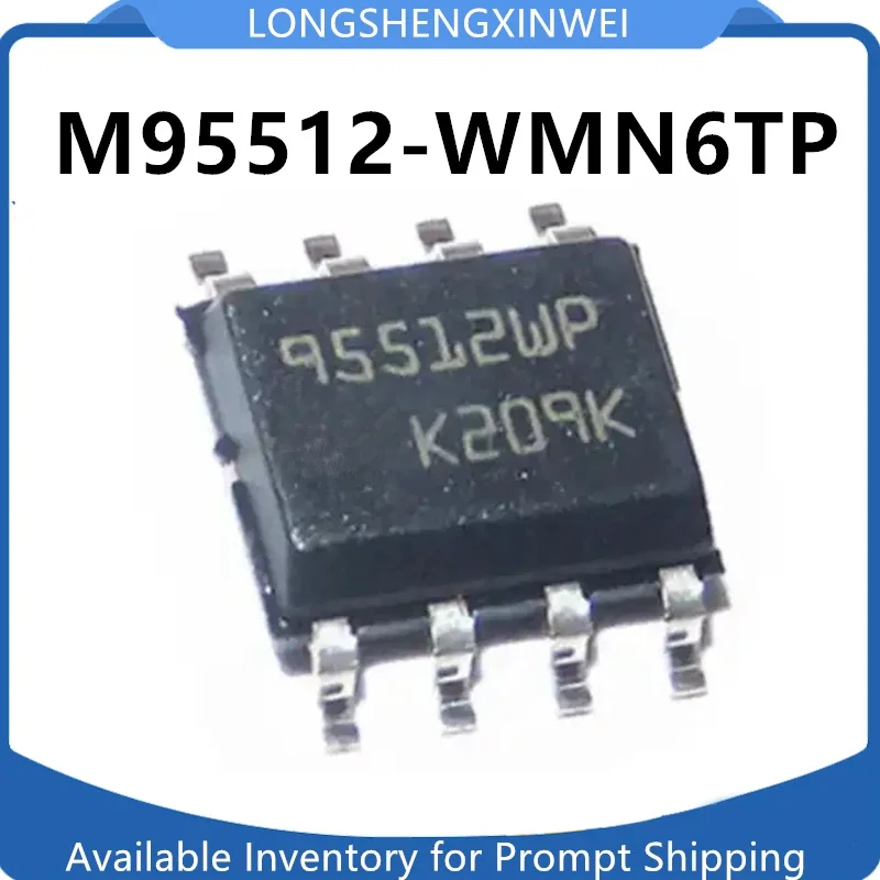 1PCS New M95512-WMN6TP 95512WP SOP-8 Original Chip Storage IC