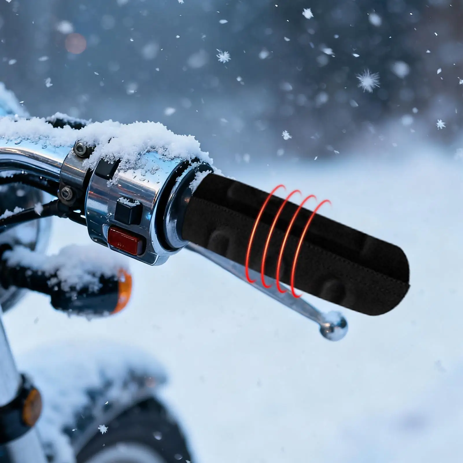 

USB электрические ручки с подогревом, чехол для зимних мотоциклов, велосипедный обогреватель для зимы, электрический скутер для холодной погоды