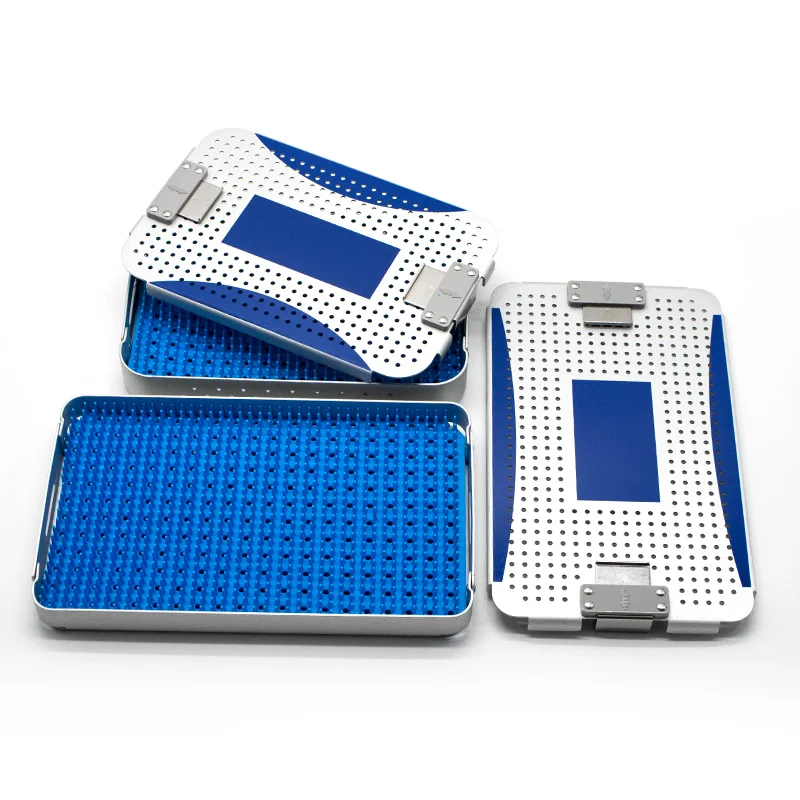 

Sterilization Box Surgical Orthopedic Pet Equipment Box Screw Caddy Screw sterilization box Container Veterinary Instruments