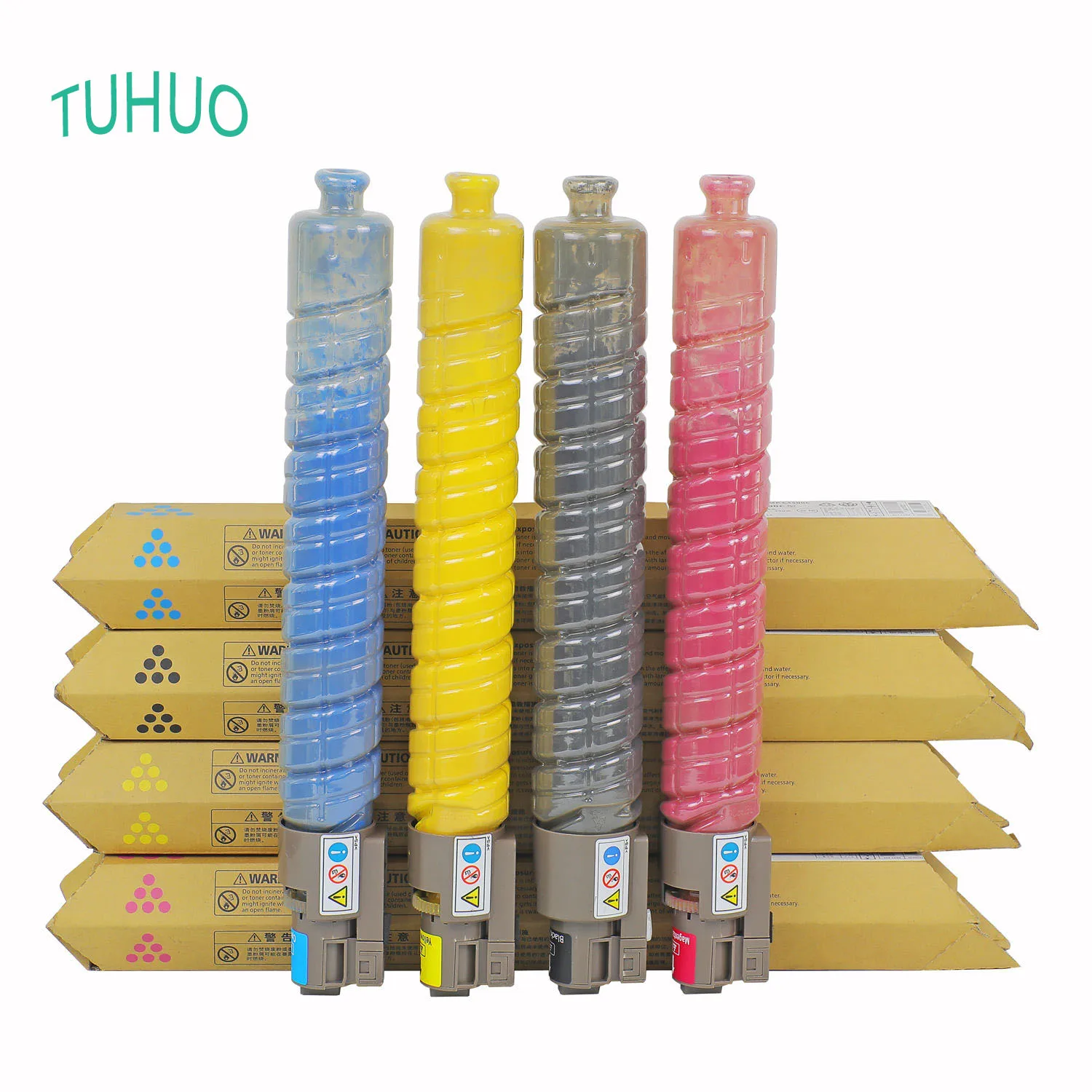 4PCS/1 Set For Ricoh MPC4500 MPC3500 Aficio MP C3500 MP C4500 DSC535 DSC545 Toner Cartridge Japan Copier Compatible