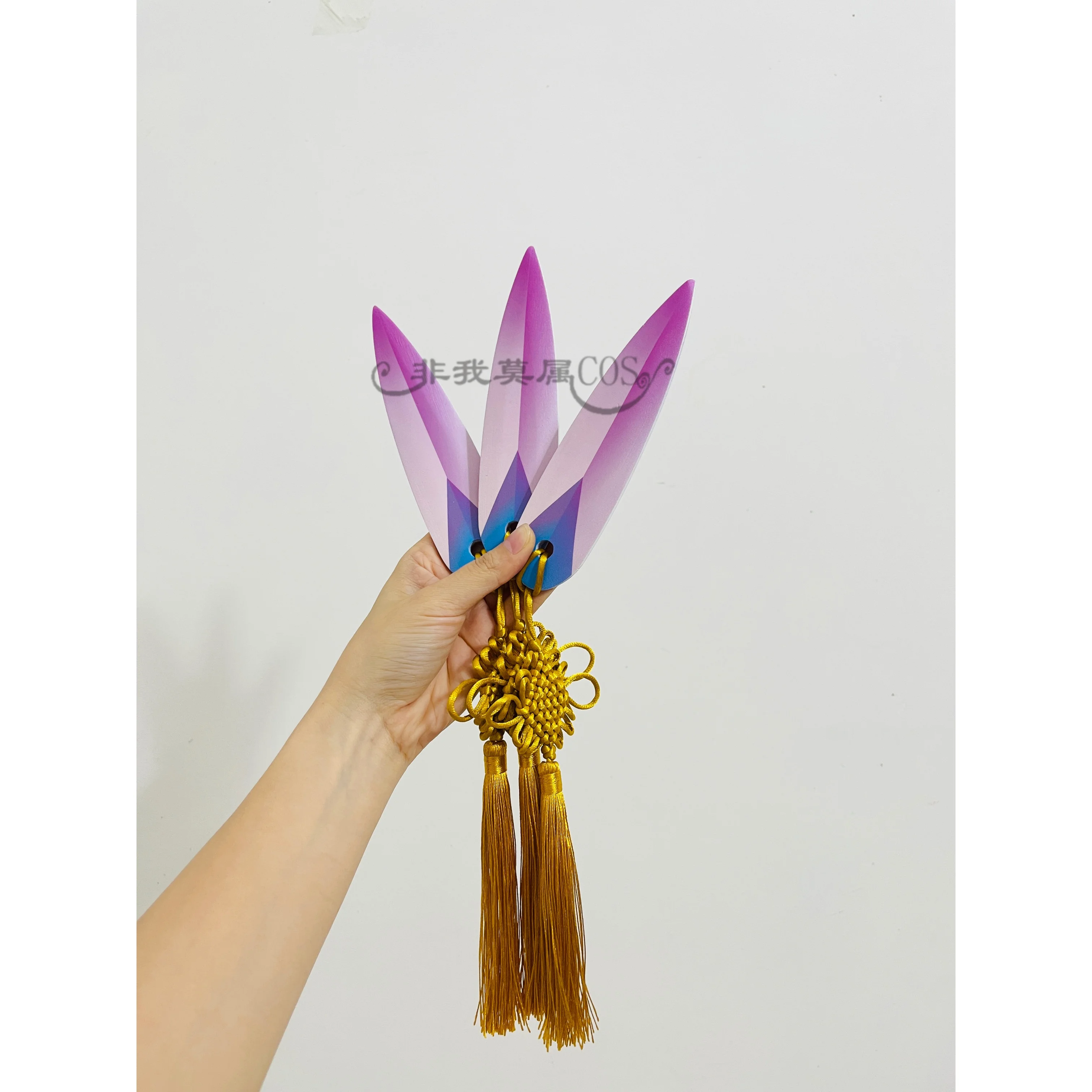 Kpop Demon Hunter Zoey accesorios de Cosplay película de Anime Demon Hunters armas Boomerang 3D para Halloween y Cosplay accesorios populares