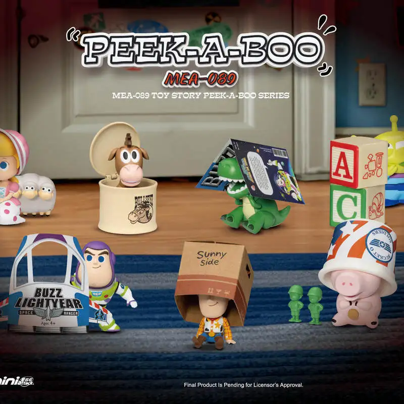 

【Новый продукт 】 Подлинное Королевство зверей История игрушек Cat Hide And Seek Series Модная игровая слепая коробка Орнамент для рабочего стола ручной работы