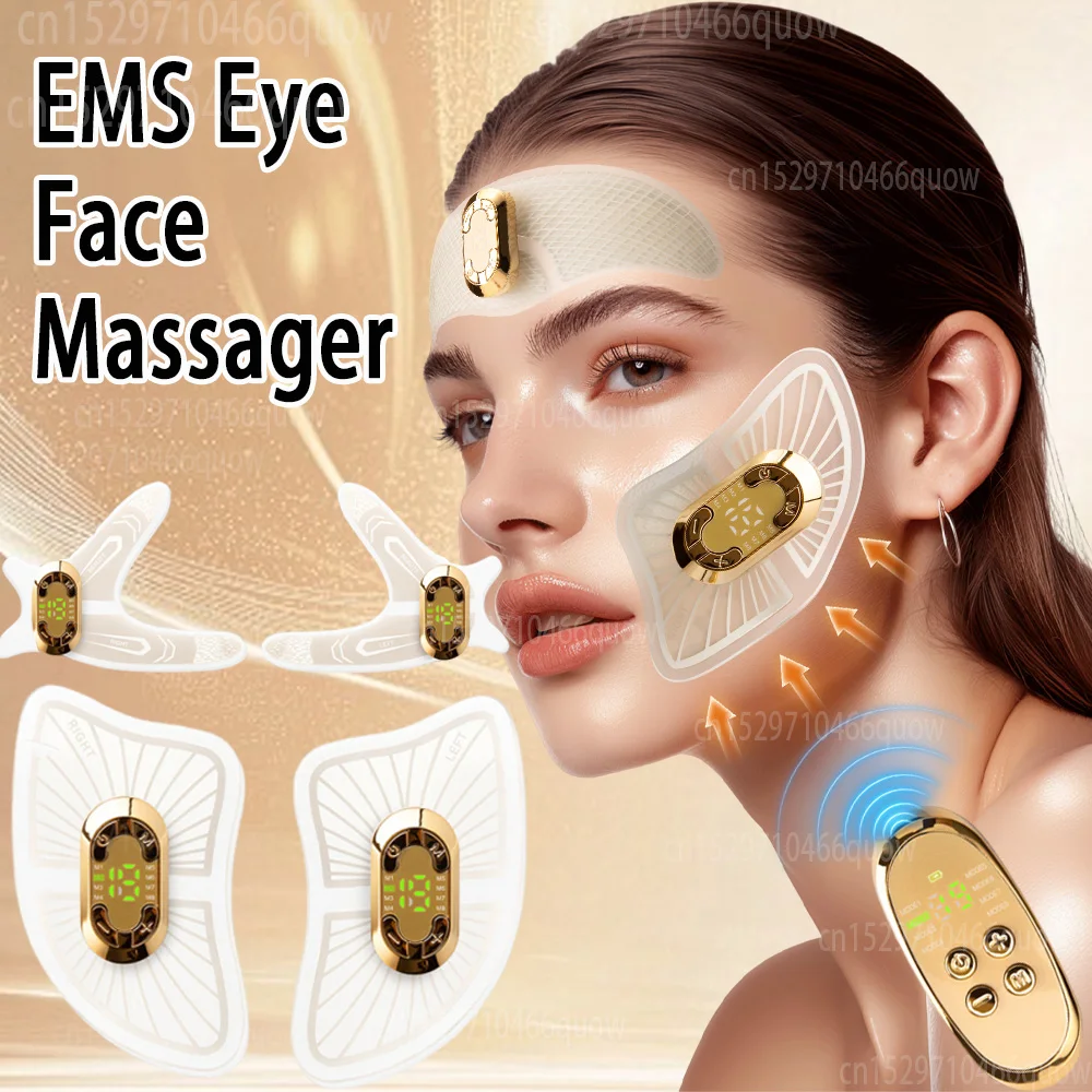 

EMS Eye Face Massager Electric Muscle Stimulator Facial Massagers Beauty Eyes Face Lifting Firming Fatigue Relief Skin Care