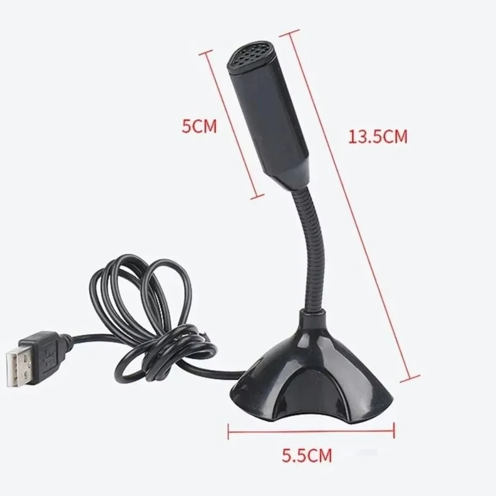 Image 6: Microphone USB pour ordinateur portable et ordinateurs, réglable, pour chant, jeux, streaming, avec support de micro de bureau