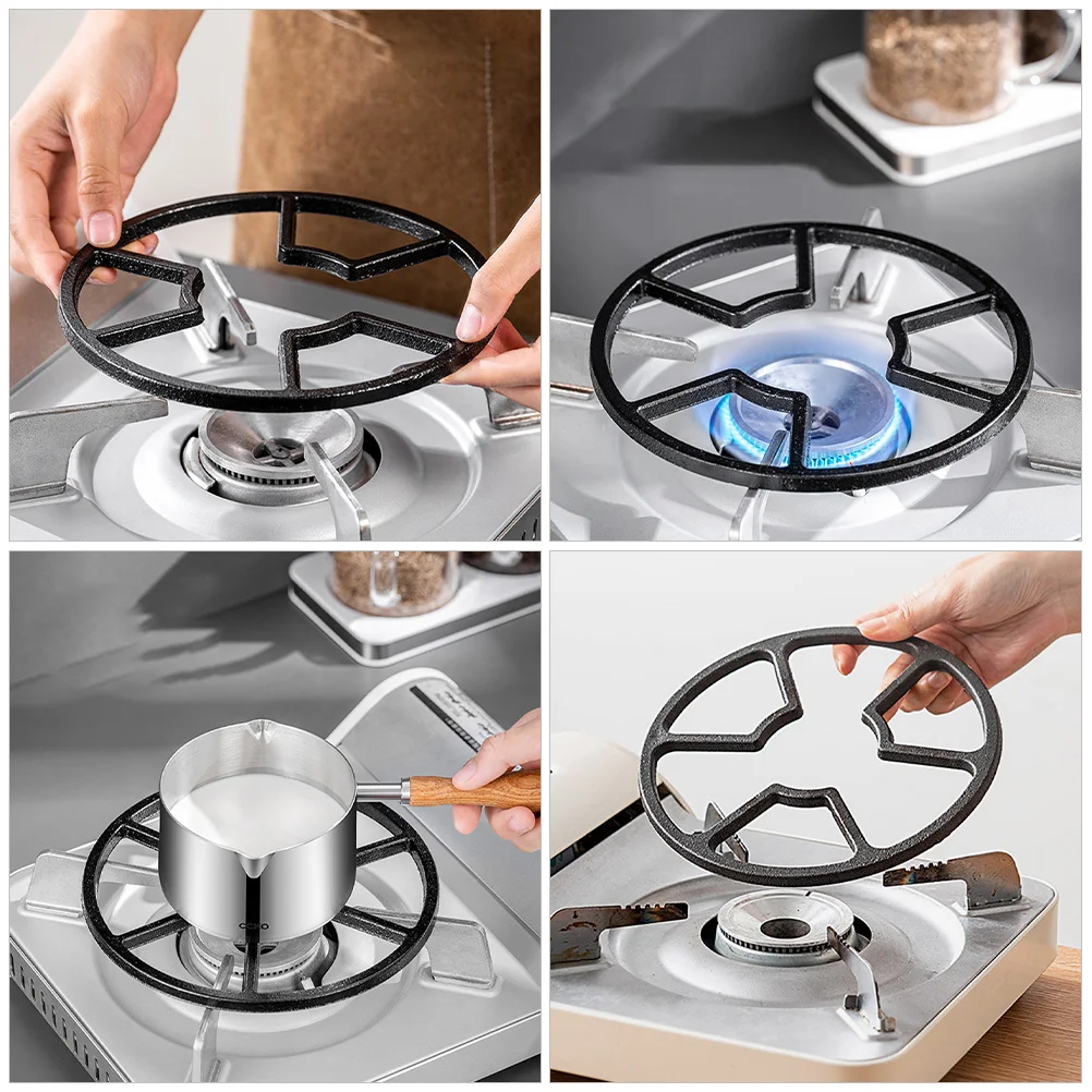 

Stove Support Rack Coffee Pot Fixing Stand Metal Non Slip Design Simple Operation Enjoy Delicious Coffee Stove Support Rack