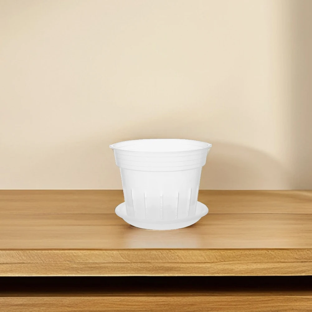 

3 Pcs Phalaenopsis Planting Cup Flower Pot Indoor Nursery Garden Flowerpot Butterfly Pots for Gardening Plastic