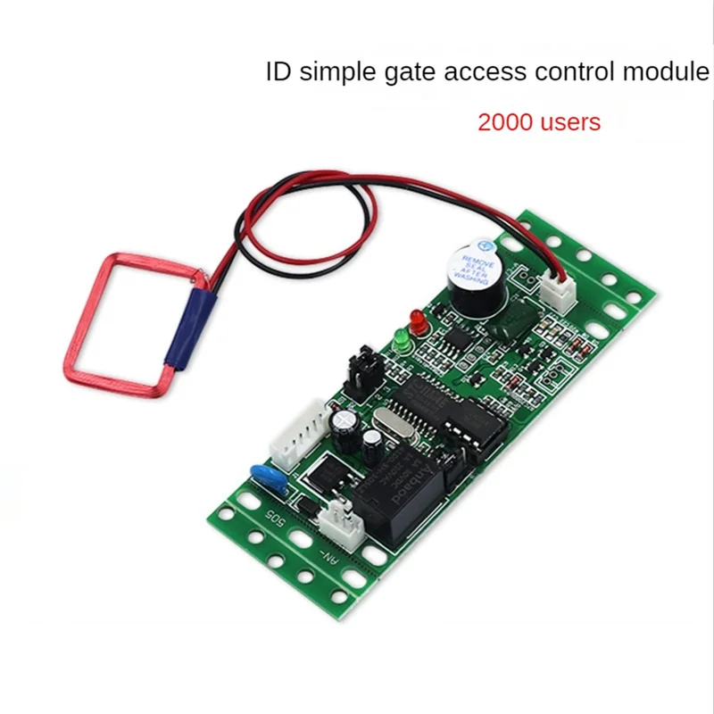 Módulo de Control integrado de B03B-RFID, acceso de intercomunicación, Control de acceso de ascensor Módulo de controlador de acceso de energía de 9-30V CC Módulo de identificación