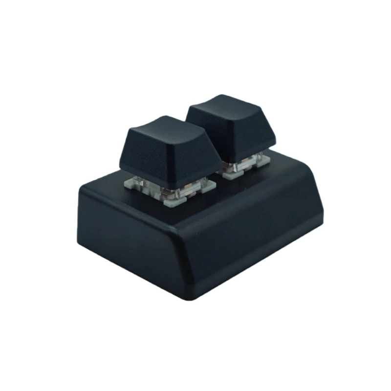New 2 keys Macro Keyboard RGB Gaming Drawing Custom Keyboard Mechanical Keypad