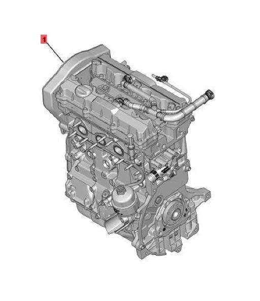 

In Stock Auto Parts High Quality Cylinder Block Engine EC5 1.6 4 Cylinders for PEU GEOT 2008 301 Ga soline Engine Assembly