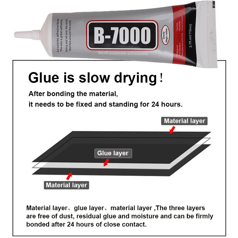 1/5Pcs B7000 Glue Mobile Phone Screen Superglue T-7000 Adhesive Telephone Glass Glue Repair Point Diamond Jewelry DIY Glue Tools view 4